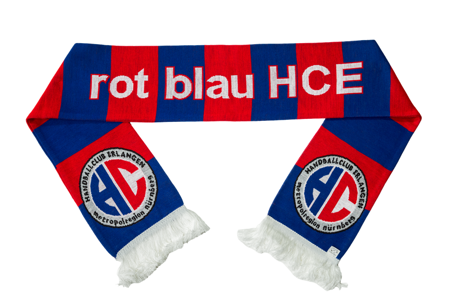 Schal rot blau HCE