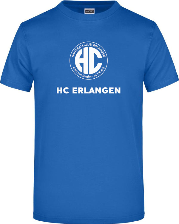 HCE Basics T-Shirt in Blau – Vorderansicht