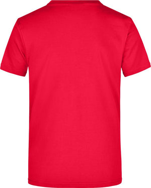 HCE Basics T-Shirt in Rot – Rückansicht