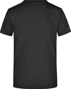 HCE Basics T-Shirt in Schwarz – Rückansicht