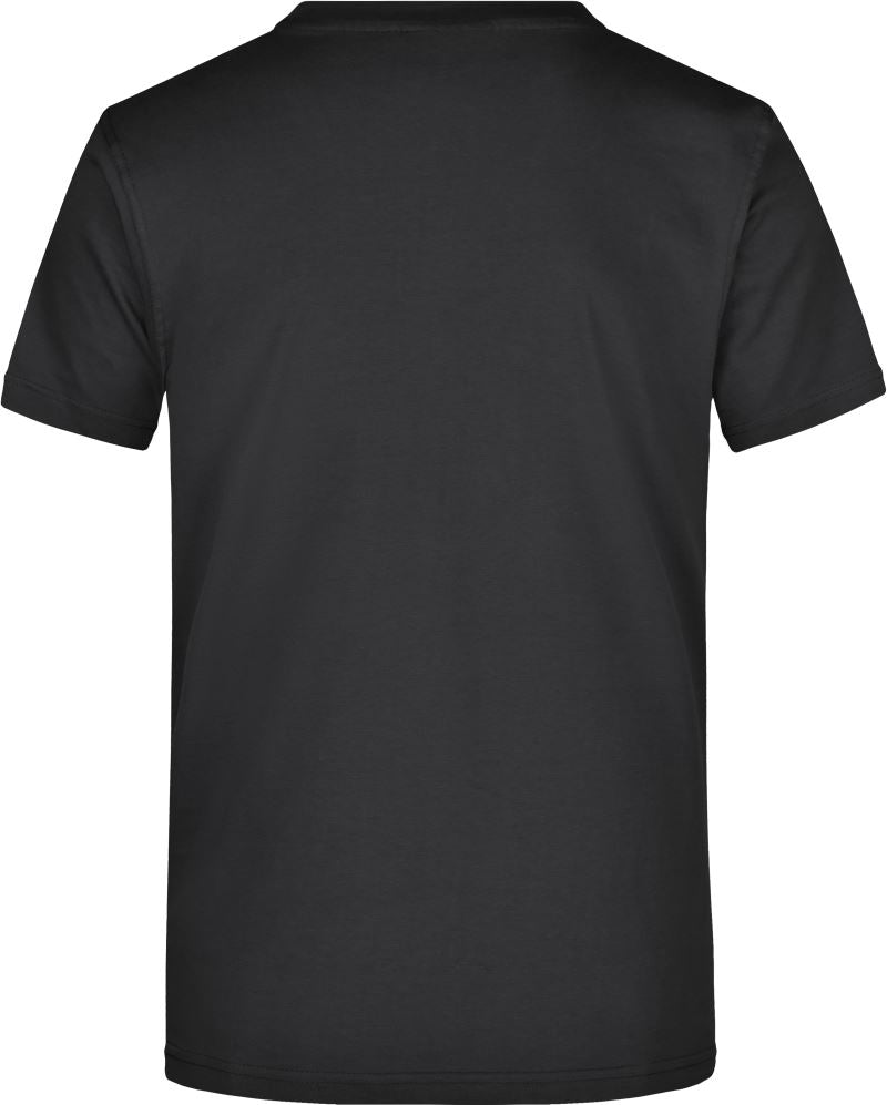 HCE Basics T-Shirt in Schwarz – Rückansicht