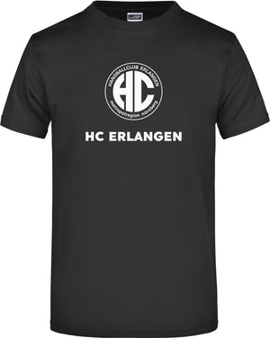 HCE Basics T-Shirt in Schwarz – Vorderansicht