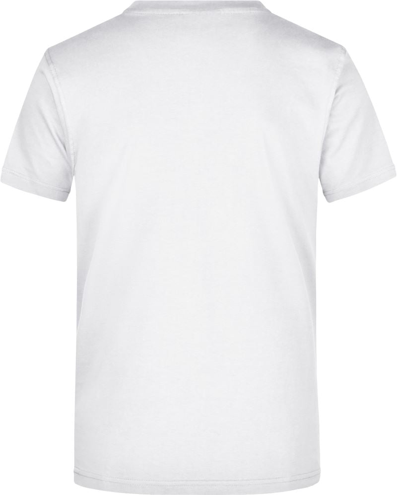 HCE Basics T-Shirt in Weiß – Rückansicht