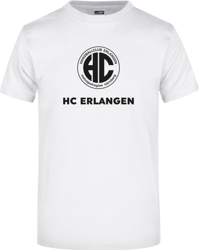HCE Basics T-Shirt in Weiß – Vorderansicht