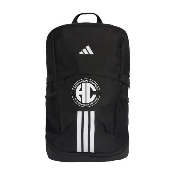 HC Erlangen Rucksack in Schwarz mit Vereinswappen