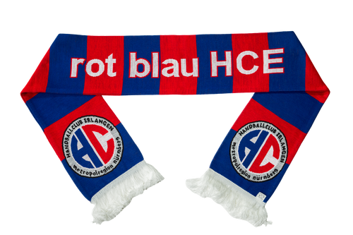 Schal rot blau HCE